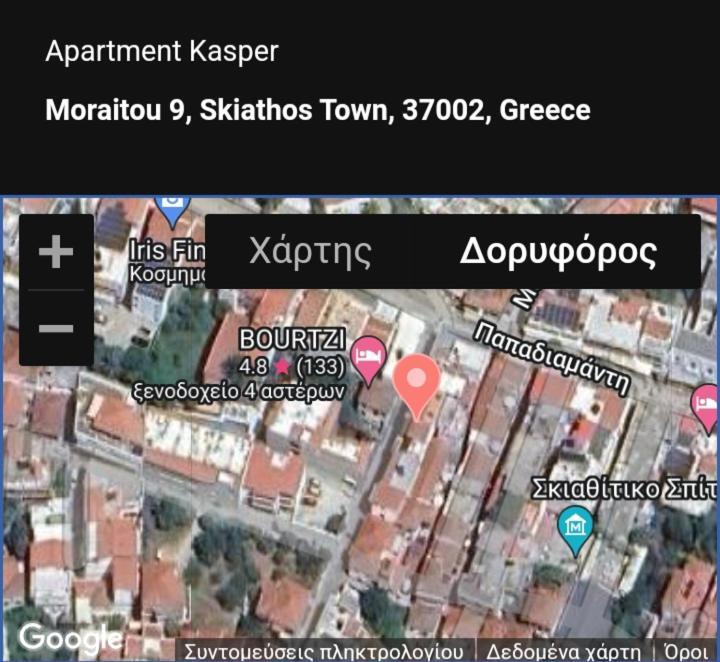 Apartment Kasper Скиатос Экстерьер фото